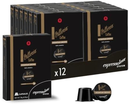 Vittoria Coffee Mountain Grown Espressotoria Capsules 78 g (Case of 12)  .au: Pantry Food & Drinks image 0