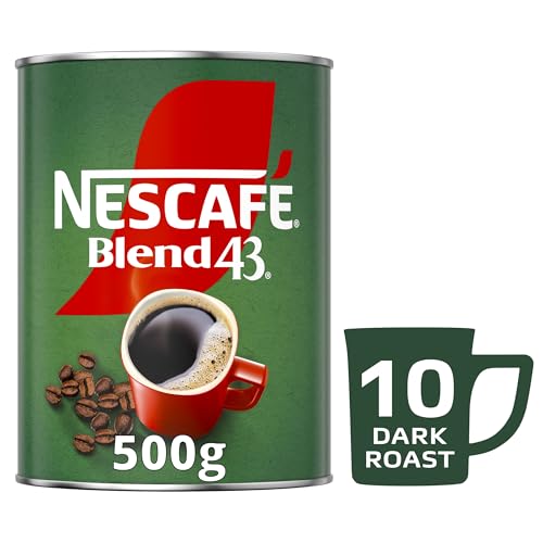 Nescafe Blend 43 Espresso Dark Roast Instant Coffee 500 g