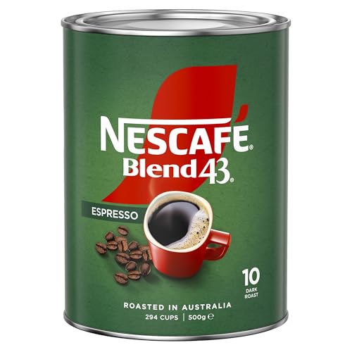Nescafe Blend 43 Espresso Dark Roast Instant Coffee 500 g