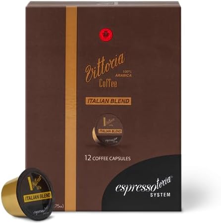 Vittoria Coffee Italian Blend Espressotoria System Capsules 78 g (Case of 12)  .au: Pantry Food & Drinks image 1