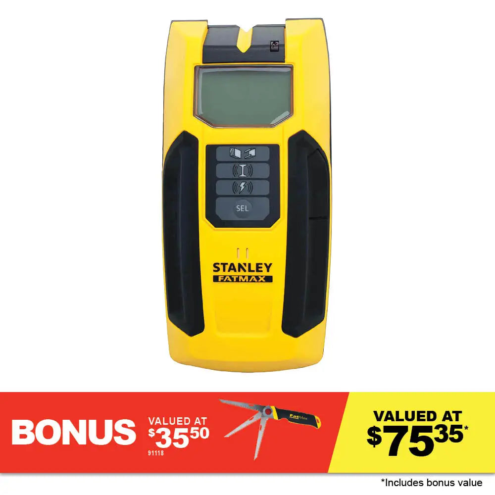 STANLEY Fatmax Stud Finder - Sensor 300 FMHT77407  | Total Tools