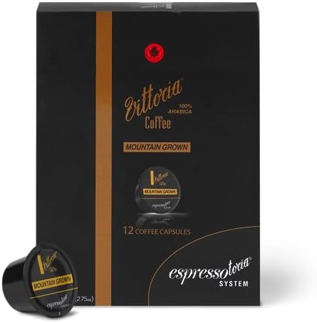 Vittoria Coffee Mountain Grown Espressotoria Capsules 78 g (Case of 12)  .au: Pantry Food & Drinks image 1