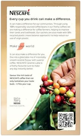 Nescafe Menu Caramel Latte Instant Coffee 12.5 g (Pack of 10)  .au: Pantry Food & Drinks image 5