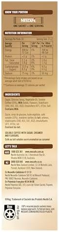 Nescafe Menu Caramel Latte Instant Coffee 12.5 g (Pack of 10)  .au: Pantry Food & Drinks image 1