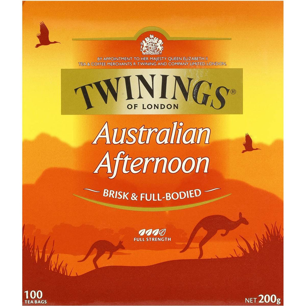 Twinings Australian Full Strength Afternoon Tea Bags 100 Pack x 1