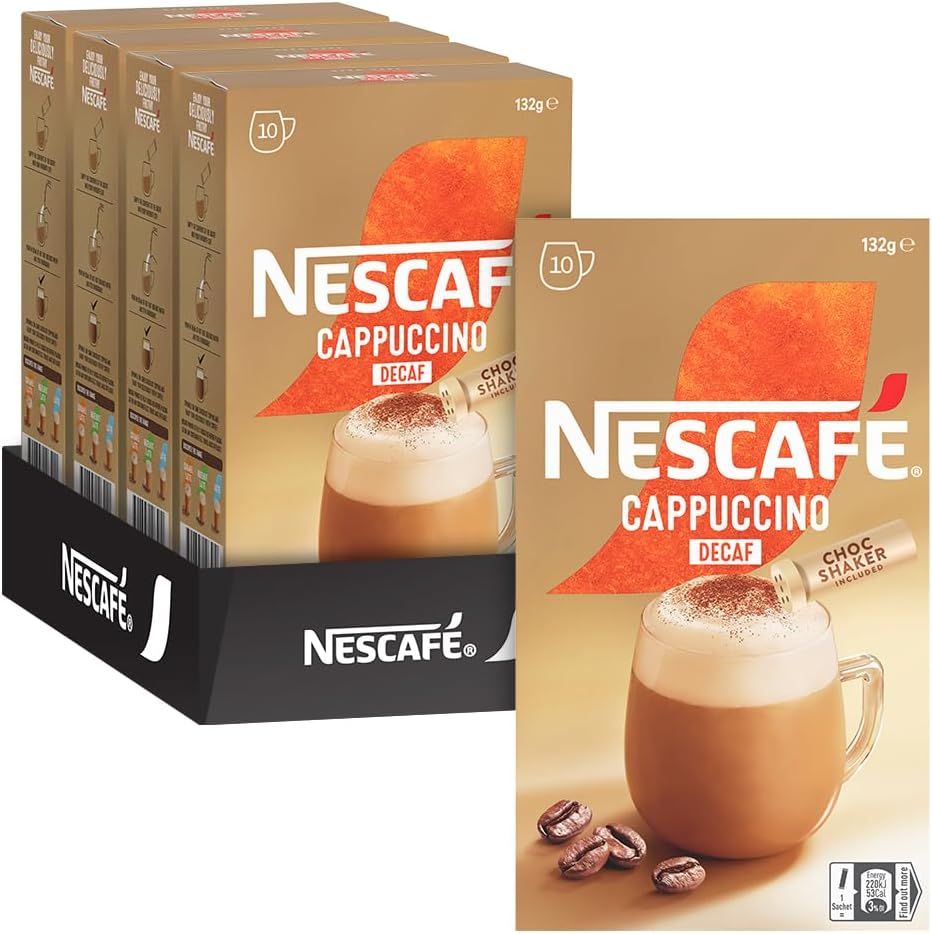 Nescafe Menu Caramel Latte Instant Coffee 12.5 g (Pack of 10)  .au: Pantry Food &amp; Drinks image
